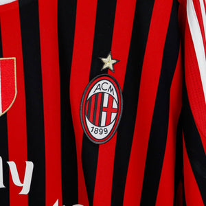 maglia home milan thiago silva 33 2011/2012 by ADIDAS - Home (10)