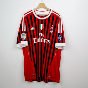 maglia home milan thiago silva 33 2011/2012 by ADIDAS - Home (2)