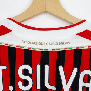 maglia home milan thiago silva 33 2011/2012 by ADIDAS - Home (3)