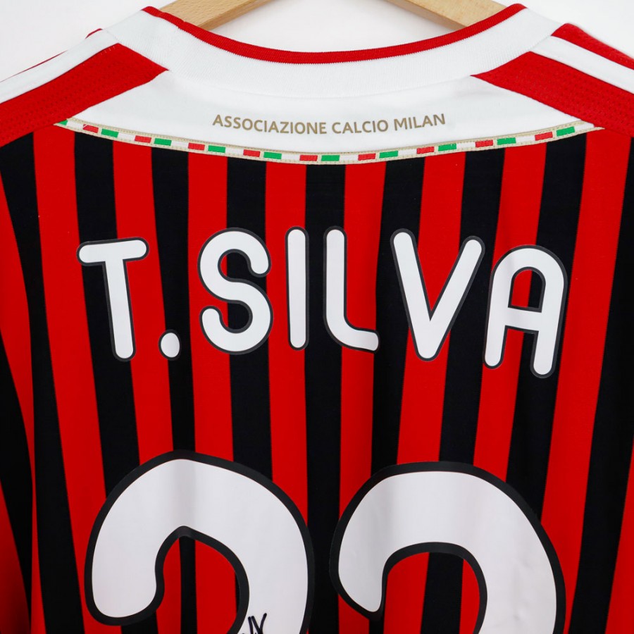 maglia home milan thiago silva 33 2011/2012 by ADIDAS - Home (4)