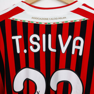 maglia home milan thiago silva 33 2011/2012 by ADIDAS - Home (4)