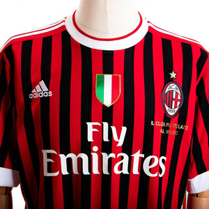 maglia home milan thiago silva 33 2011/2012 by ADIDAS - Home (11)