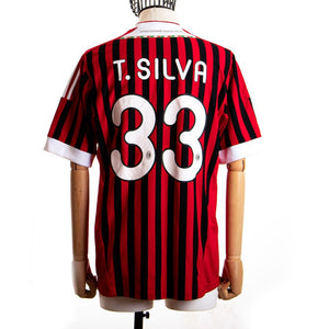 maglia home milan thiago silva 33 2011/2012 by ADIDAS - Home