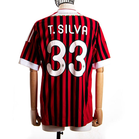 maglia home milan thiago silva 33 2011/2012 by ADIDAS - Home