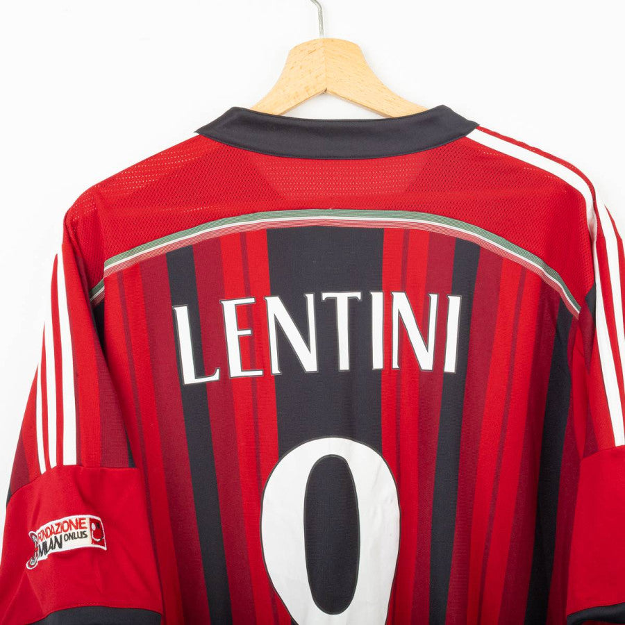 maglia home milan vecchie glorie lentini 9 2014/2015 by ADIDAS (4)