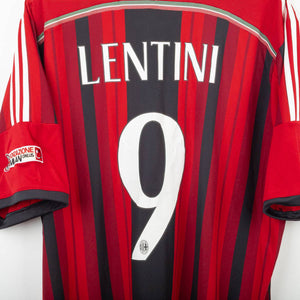 maglia home milan vecchie glorie lentini 9 2014/2015 by ADIDAS (5)