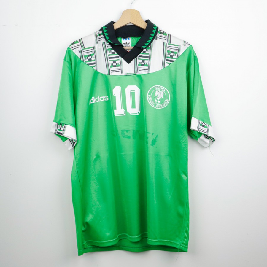 maglia home nigeria adidas okocha 10 1994 by ADIDAS - Maglie vintage scontate del 30% (2)