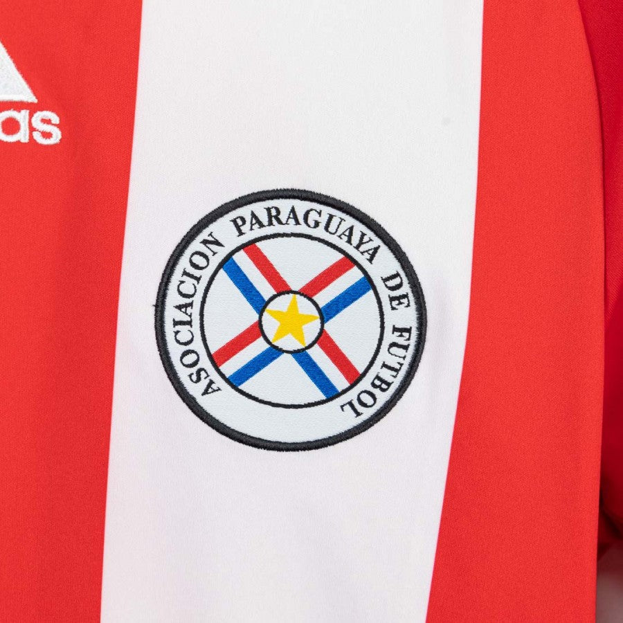 maglia home paraguay Adidas Valdez 18 2010/2011 by ADIDAS - Home (7)