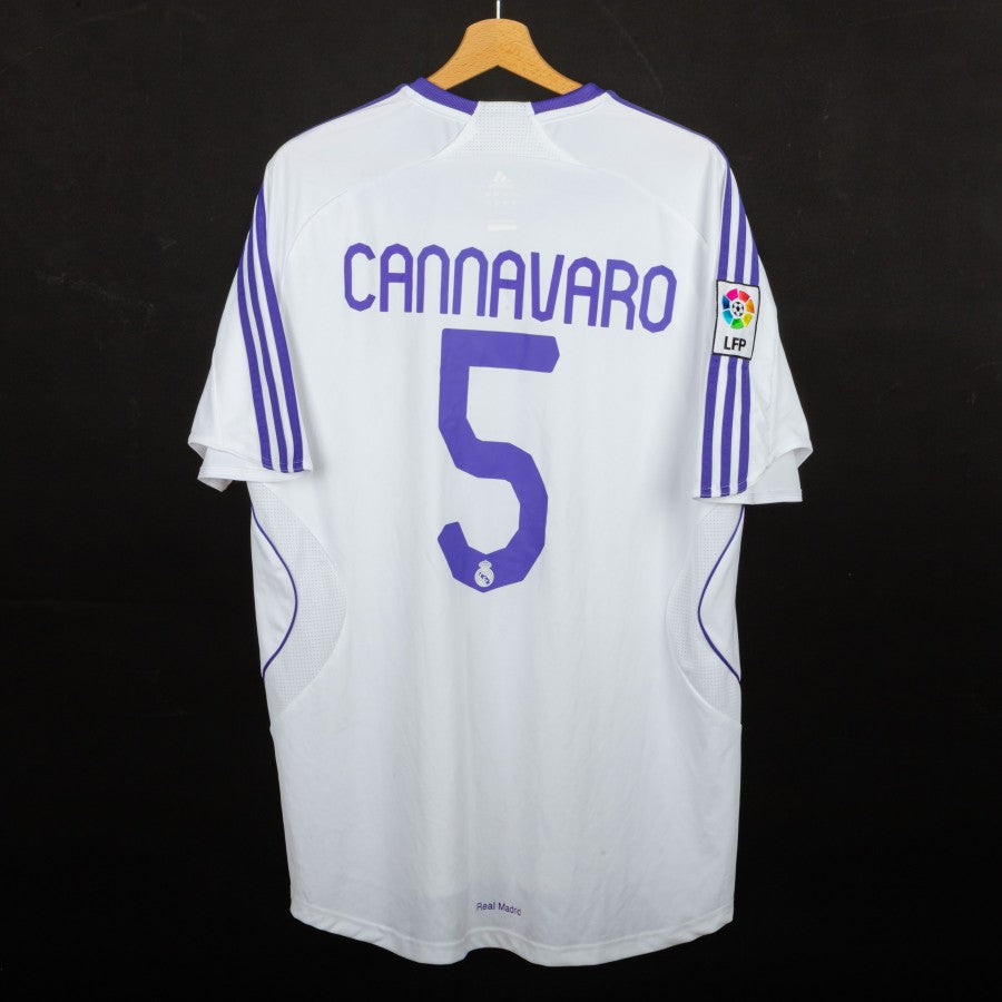 maglia home real madrid adidas cannavaro 5 2007/2008 by ADIDAS - Home