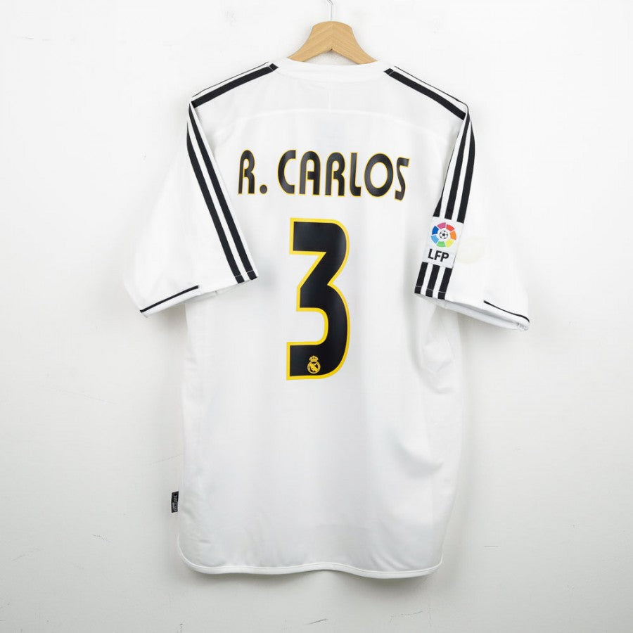 2003/2004 Home Real Madrid Shirt Roberto Carlos 3