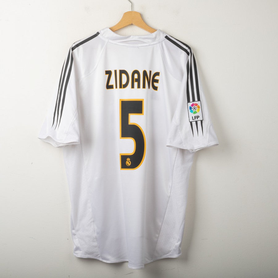 90s！Real Madrid ZIDANE 5 ユニフォーム 2004/2005 Home Real Madrid Shirt Zidane 5