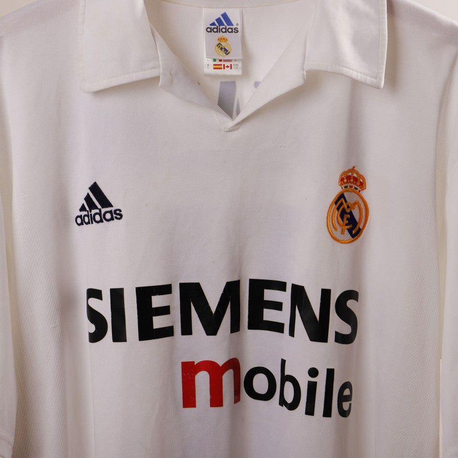 Maglia home Real Madrid centenario Ronaldo 11 2002/2003   by ADIDAS - Home (5)