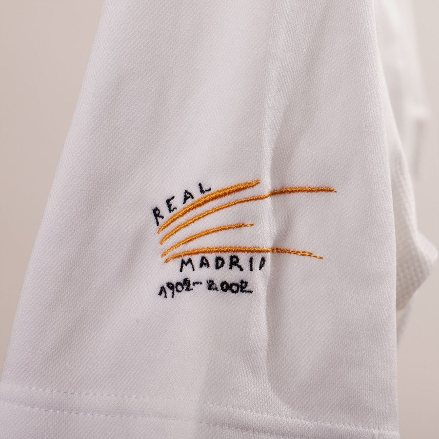 Maglia home Real Madrid centenario Ronaldo 11 2002/2003   by ADIDAS - Home (8)