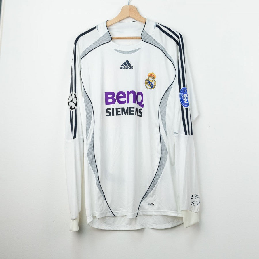maglia home real madrid Emerson 8 2006/2007 by ADIDAS - Home (2)