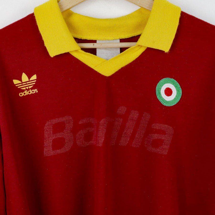 AS Roma Adidas Home Shirt 1991/1992 No. 9
