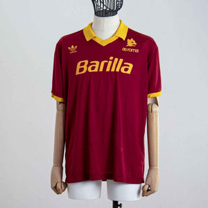 MAGLIA HOME ROMA N15 PRIMAVERA 1991/1992 by ADIDAS - Home (2)