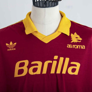 MAGLIA HOME ROMA N15 PRIMAVERA 1991/1992 by ADIDAS - Home (3)