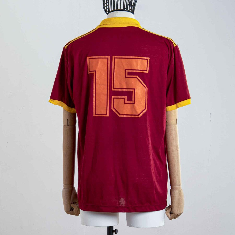 MAGLIA HOME ROMA N15 PRIMAVERA 1991/1992 by ADIDAS - Home