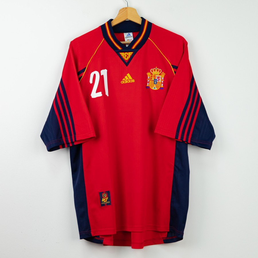 Maglia Home Spagna Adidas Luis Enrique 21 1998 by ADIDAS - Home (2)