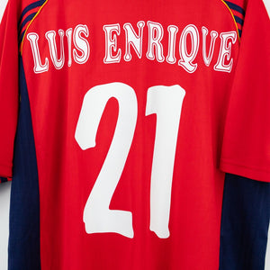 Maglia Home Spagna Adidas Luis Enrique 21 1998 by ADIDAS - Home (8)
