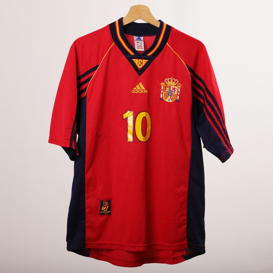 Maglia home Spagna Raul 10 1998/1999 by ADIDAS - Home (2)