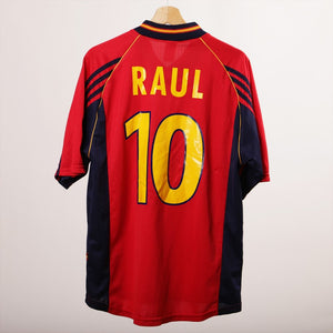 maglia home spagna raul 10 1998/1999 by ADIDAS - Home