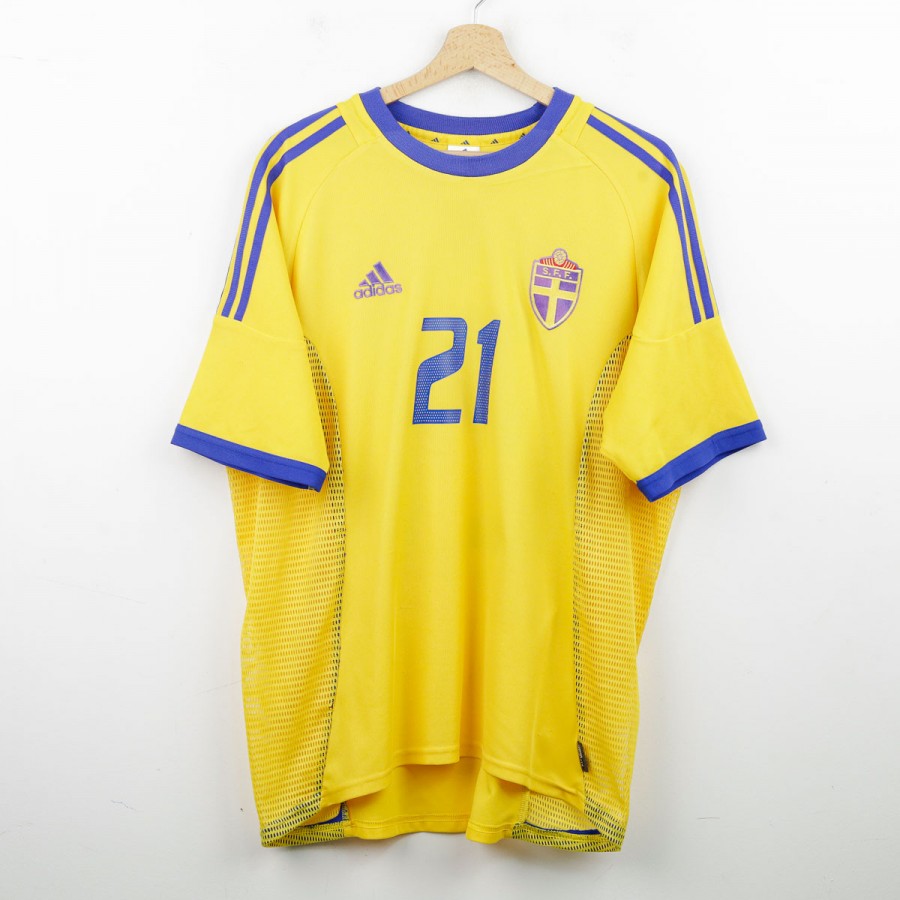 Maglia Home Svezia Adidas Ibrahimovic 21 2002 by ADIDAS - Home (2)