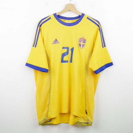 Maglia Home Svezia Adidas Ibrahimovic 21 2002 by ADIDAS - Home (2)