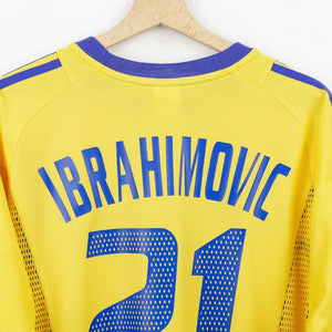 Maglia Home Svezia Adidas Ibrahimovic 21 2002 by ADIDAS - Home (4)
