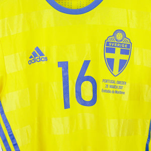 Maglia Home Svezia Adidas Krafth n16 Portogallo-Svezia 2017 by ADIDAS - Home (9)