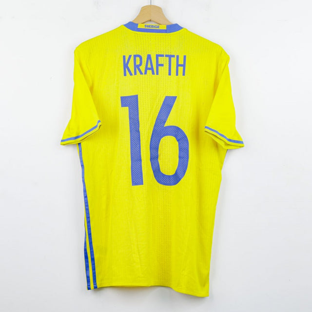 Maglia Home Svezia Adidas Krafth n16 Portogallo-Svezia 2017 by ADIDAS - Home