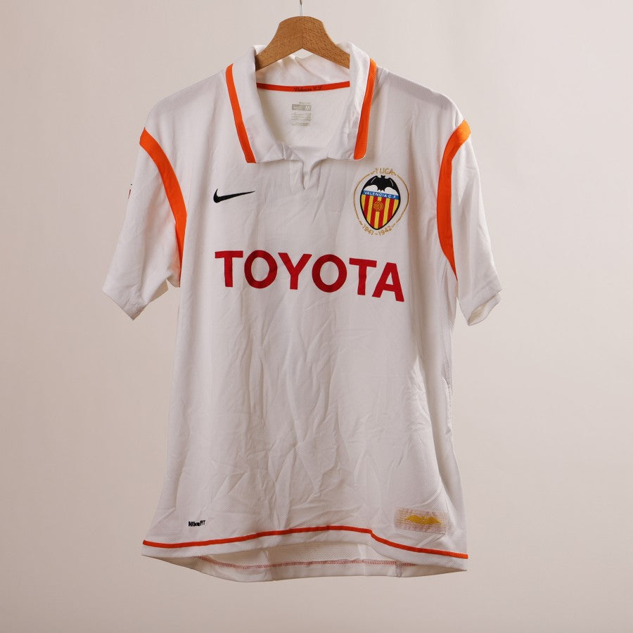 Maillot Domicile David Villa Valencia 2007-2008 – Nike, Taille S, Rare
