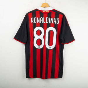 Maglia Milan Home Adidas Ronaldinho 80 2009/2010 by ADIDAS - Home