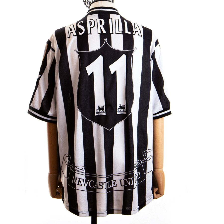 maglia newcastle home adidas 1997/1998 asprilla 11 by ADIDAS - Home