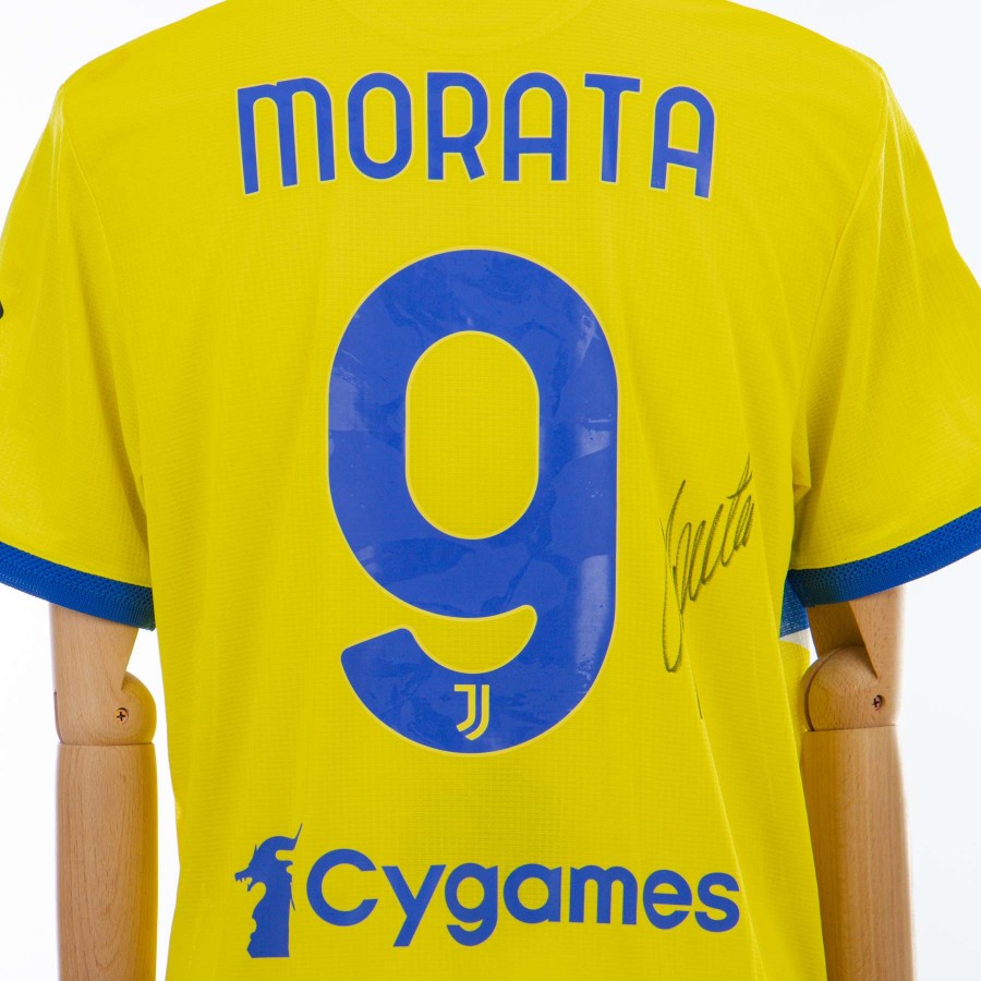 maglia third juventus adidas morata 9 2021/2022 autografata by ADIDAS - Home (15)