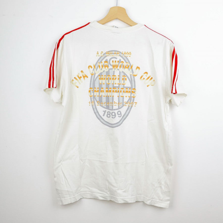 T-shirt celebrativa Milan Adidas 2007/2008 by ADIDAS - Maglie vintage scontate del 30% (2)