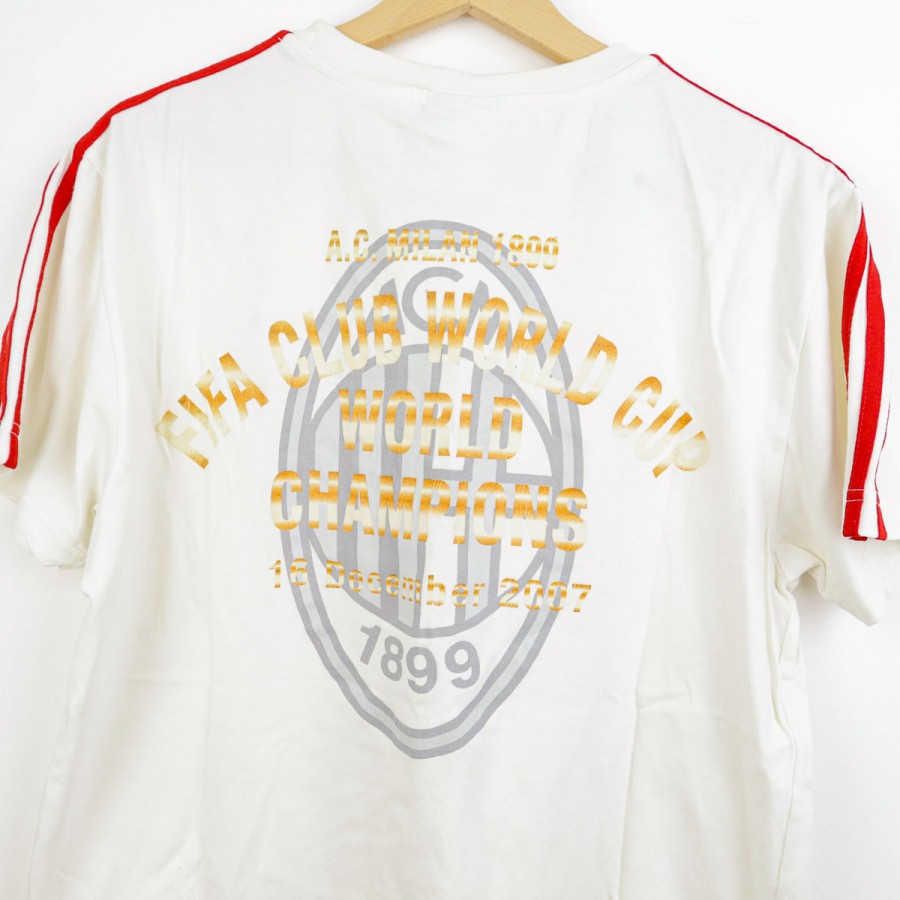 T-shirt celebrativa Milan Adidas 2007/2008 by ADIDAS - Maglie vintage scontate del 30% (4)