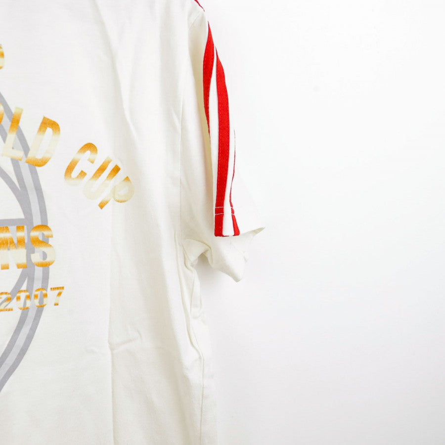 T-shirt celebrativa Milan Adidas 2007/2008 by ADIDAS - Maglie vintage scontate del 30% (8)