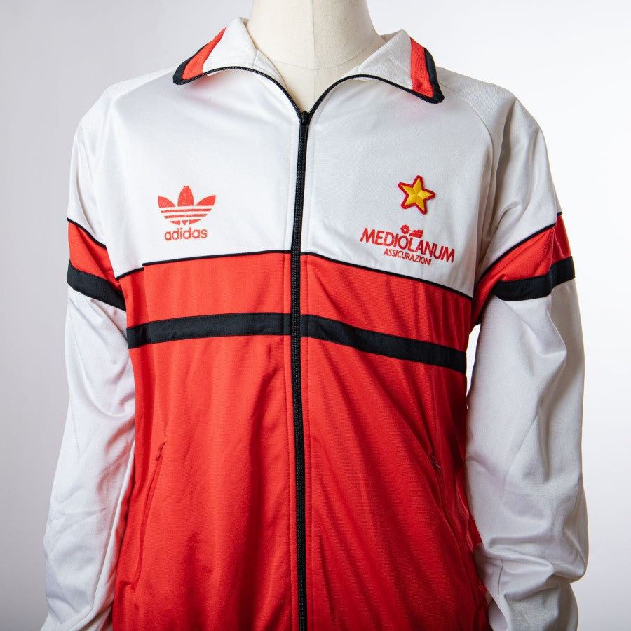 1990/1991 milan adidas mediolanum tracksuit