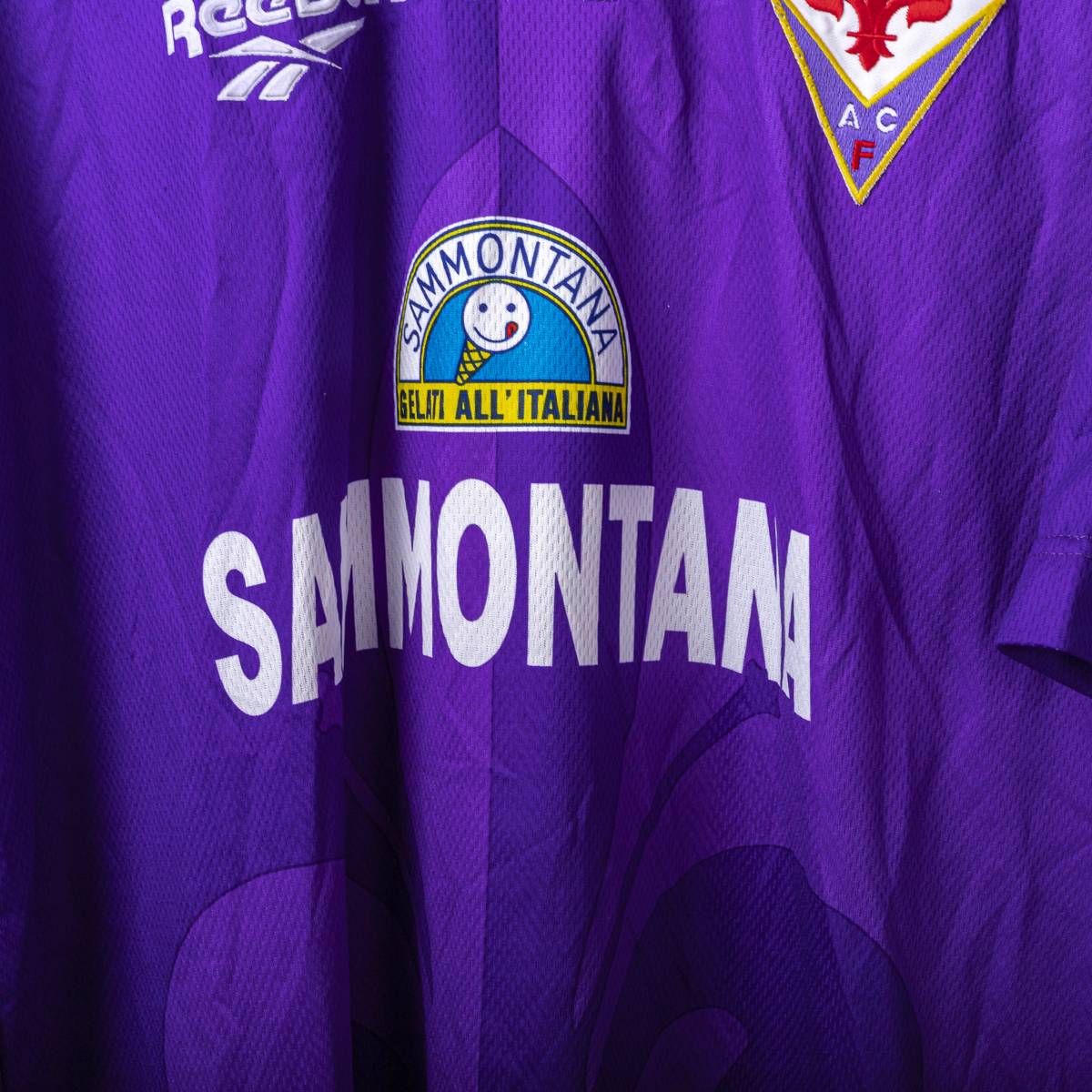 Maglia Home Fiorentina Reebok Amoruso n5 1995/1996