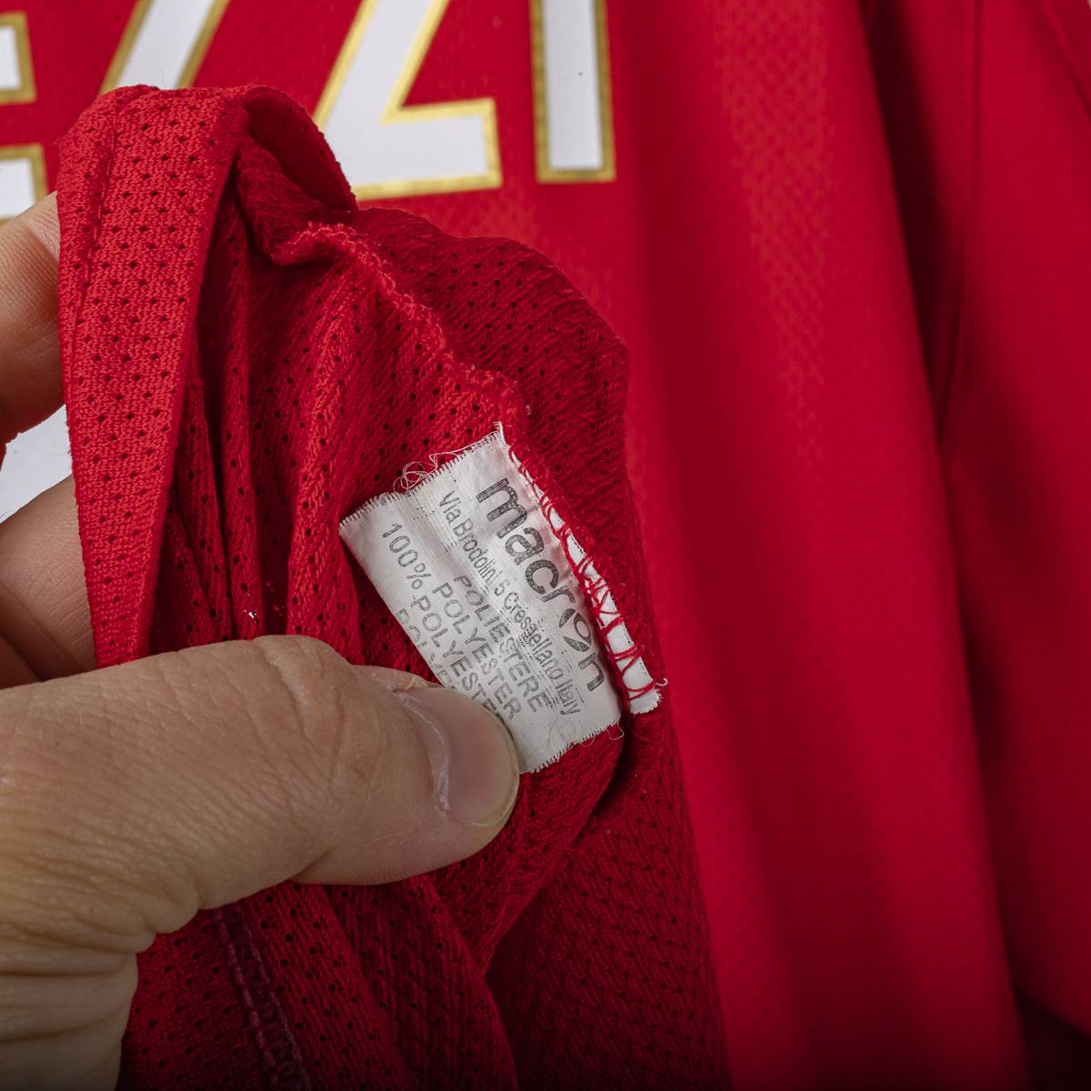 Maglia Third SSC Napoli Macron Lavezzi 7 2009/2010