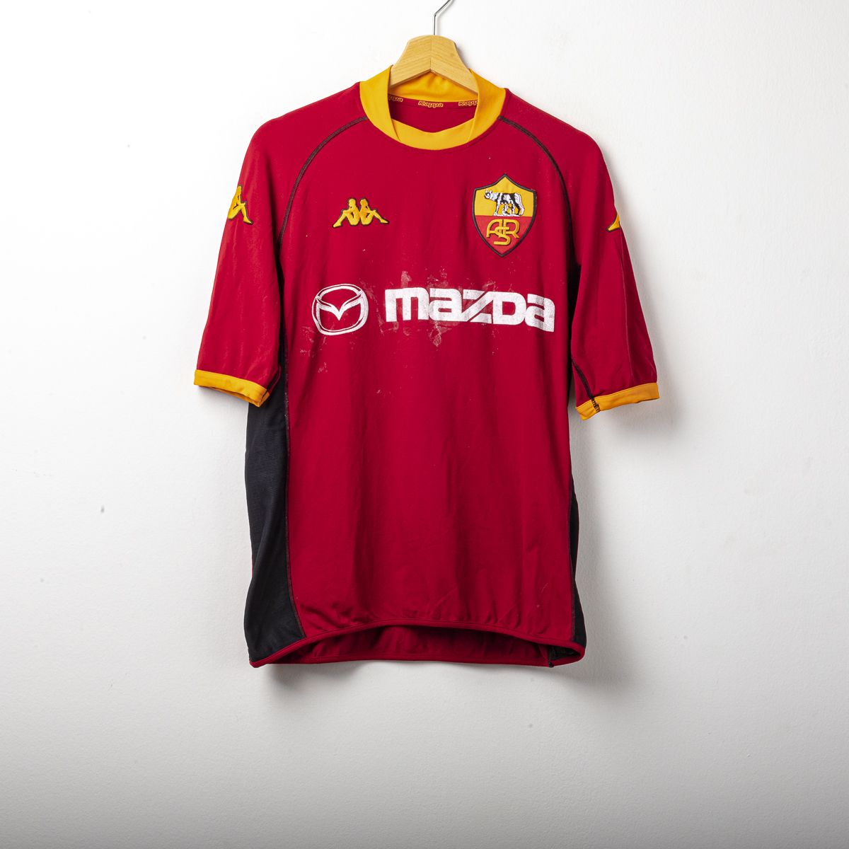 Maglia home As Roma Kappa Mazda 2002/2003