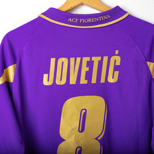 Fiorentina Lotto Jovetić 8 2011/2012 Home Shirt