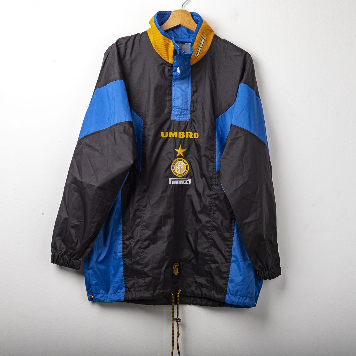 giacca k-way inter umbro pirelli 1997/1998