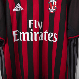 Maglia home milan Honda n10 2016/2017