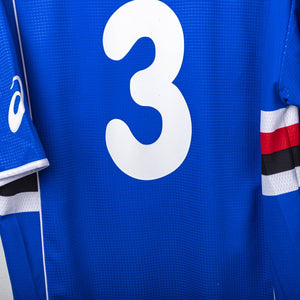 maglia home sampdoria asics bettarini 3 2002/2003