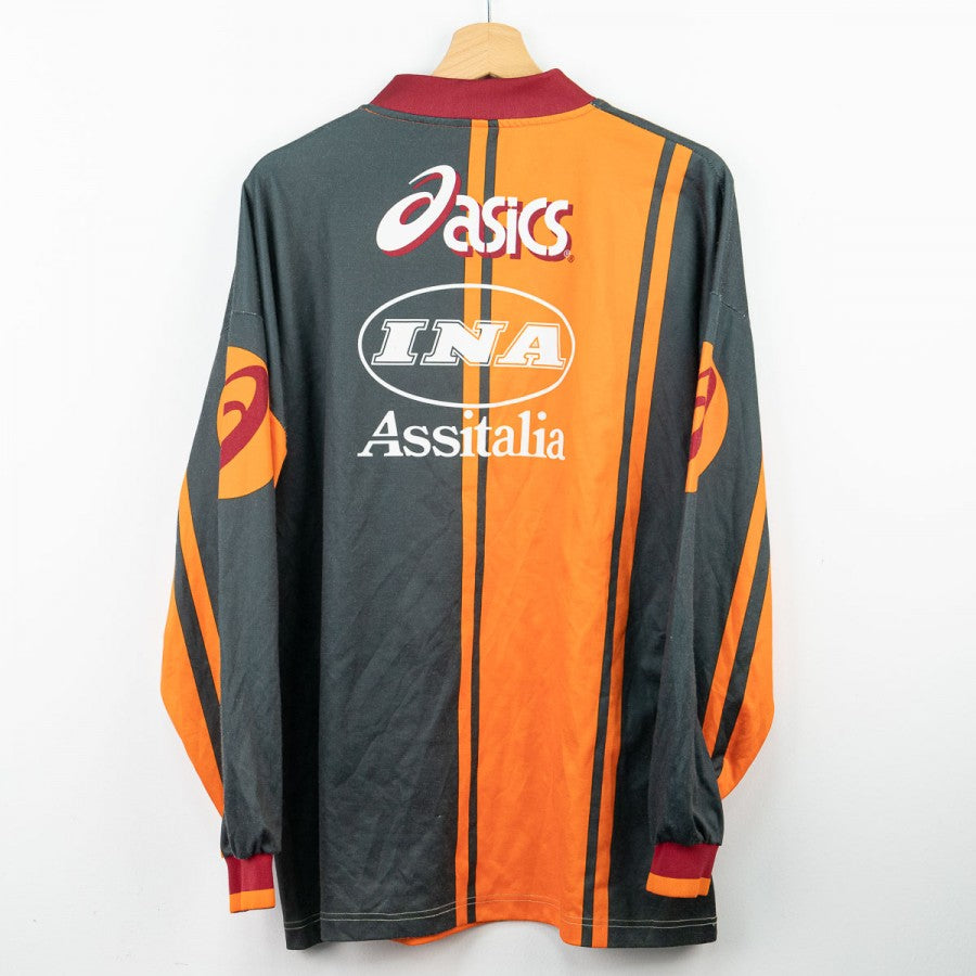 ヴィンテージユニフォーム95/96ASローマNo.12アシックス AS Roma Asics 1995/1996 Training Jersey