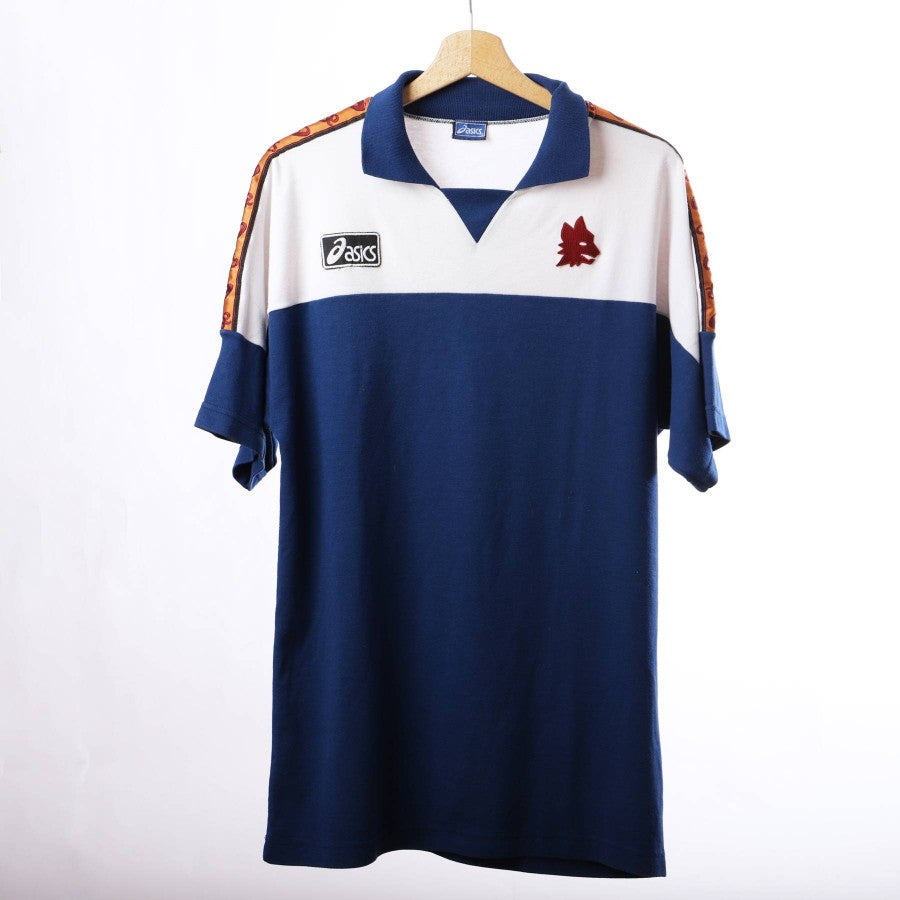 maglia allenamento roma asics blu e bianca by ASICS - Home