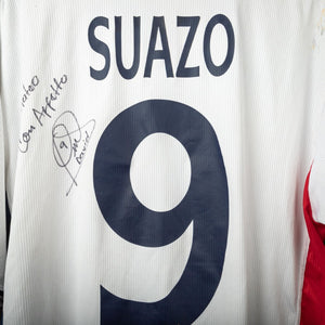maglia away cagliari suazo 9 autografata 2006/2007 by ASICS - Home (8)