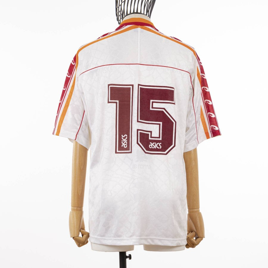 Roma Asics away shirt n°15 1995/1996